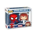 Набор Funko POP! Bobble Marvel Superhero Couples Spider-Man and MJ 2шт 90297
