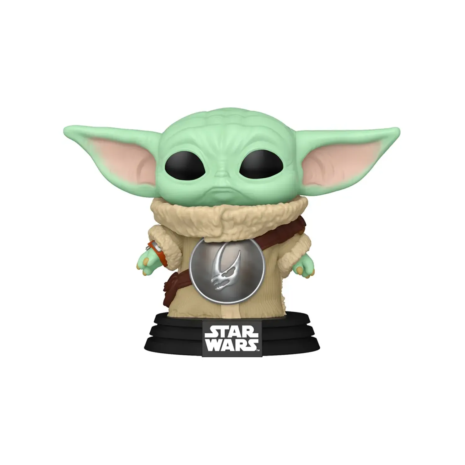 Фигурка Funko POP! Bobble Star Wars M & G Grogu with Mudhorn Chest Armor (819) 90447