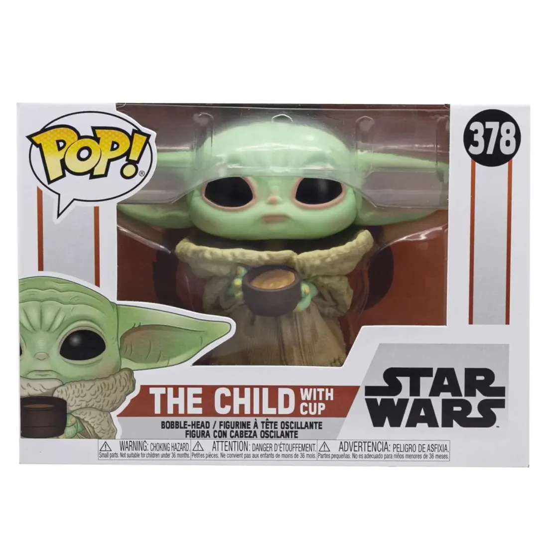 Фигурка Funko POP! Bobble Star Wars Mandalorian The Child w/cup (378) 49933