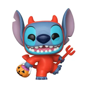 Фигурка Funko POP! Disney Lilo & Stitch Devilish Stitch w/(BLKLT) Chase (Exc) (1701) 91833