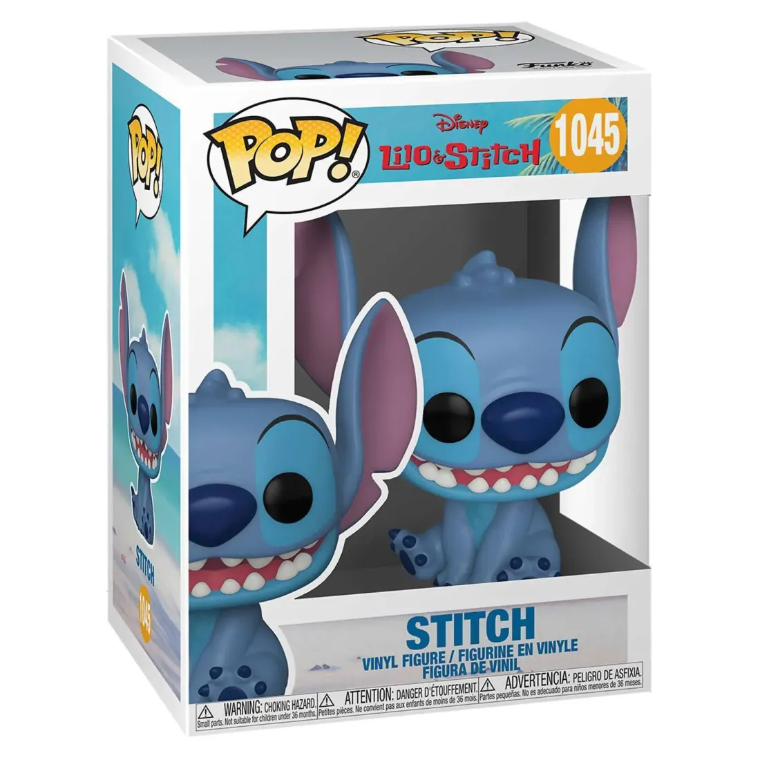 Фигурка Funko POP! Disney Lilo & Stitch Smiling Seated Stitch (1045) 55617