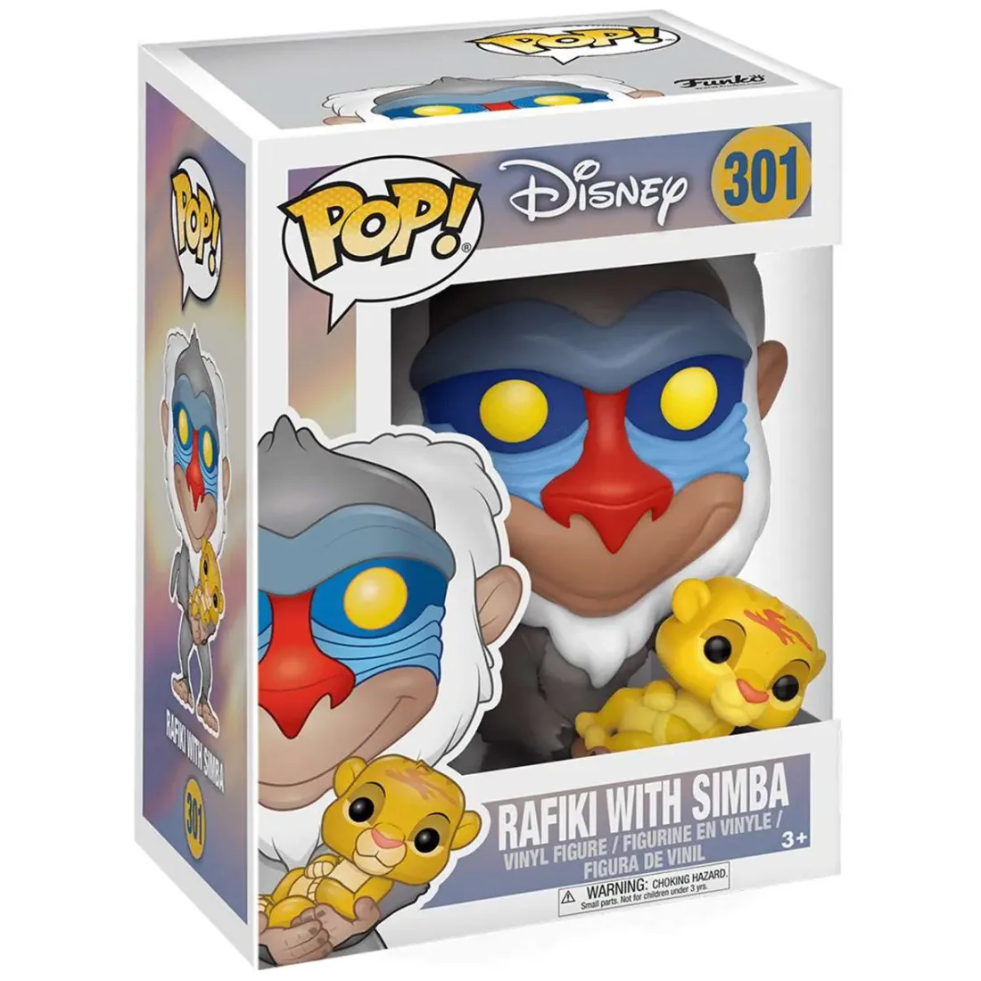 Фигурка Funko POP! Disney The Lion King Rafiki w/ Baby Simba (301) 20095