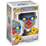 Фигурка Funko POP! Disney The Lion King Rafiki w/ Baby Simba (301) 20095