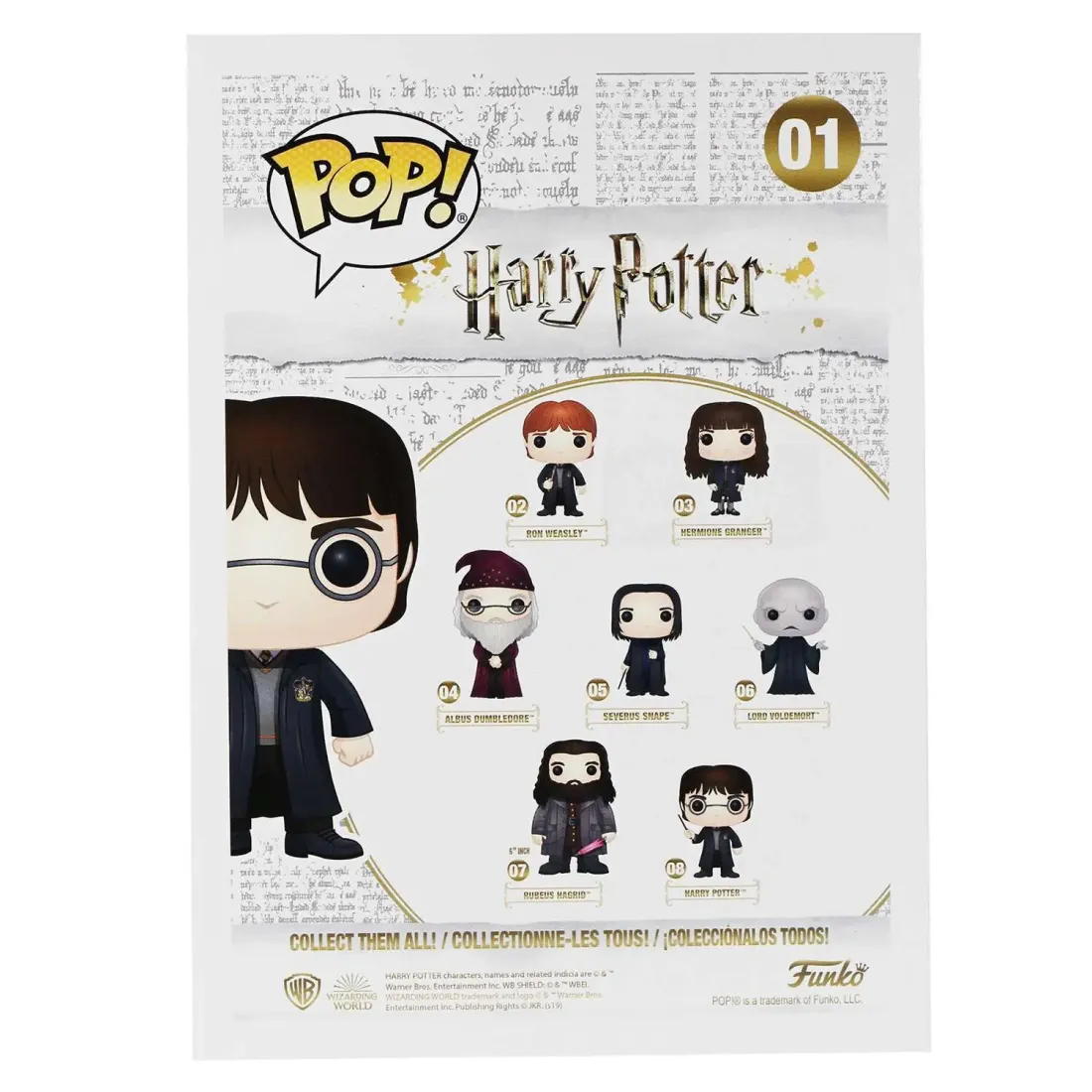 Фигурка Funko POP! Harry Potter S1 Harry Potter (01) 5858