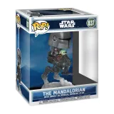 Фигурка Funko POP! Rides Bobble Star Wars M & G Mandalorian with Grogu (837) 90812