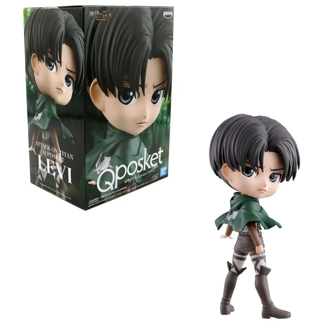 Фигурка Аниме Q Posket Attack On Titan Levi (Ver B) 14cm BP18530P