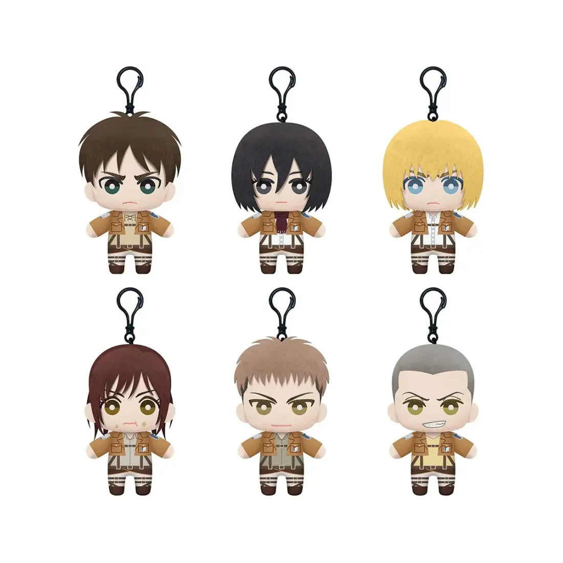 Фигурка Плюшевая Аниме Атака титанов ассортимент 15см 1шт. BP19084