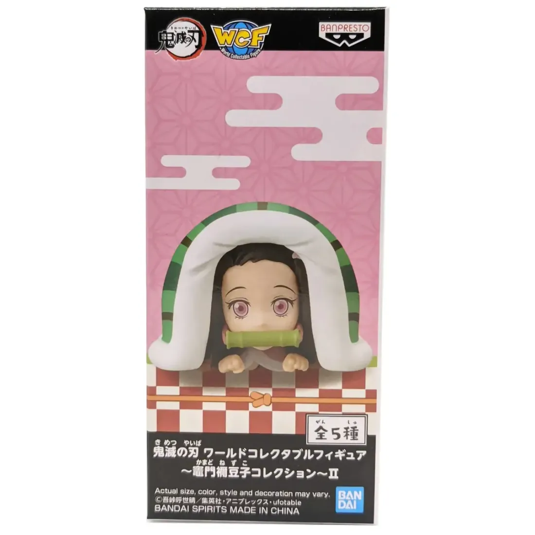 Фигурка Аниме Клинок рассекающий WCF Nezuko Kamado №2 7см 1шт. BP17456