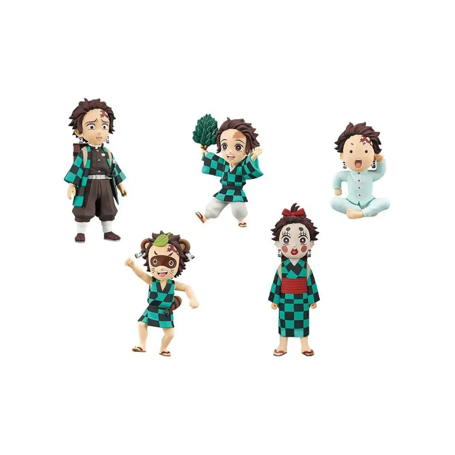 Фигурка Аниме Клинок рассекающий демонов WCF Tanjiro Kamado 7см 1шт. BP18660