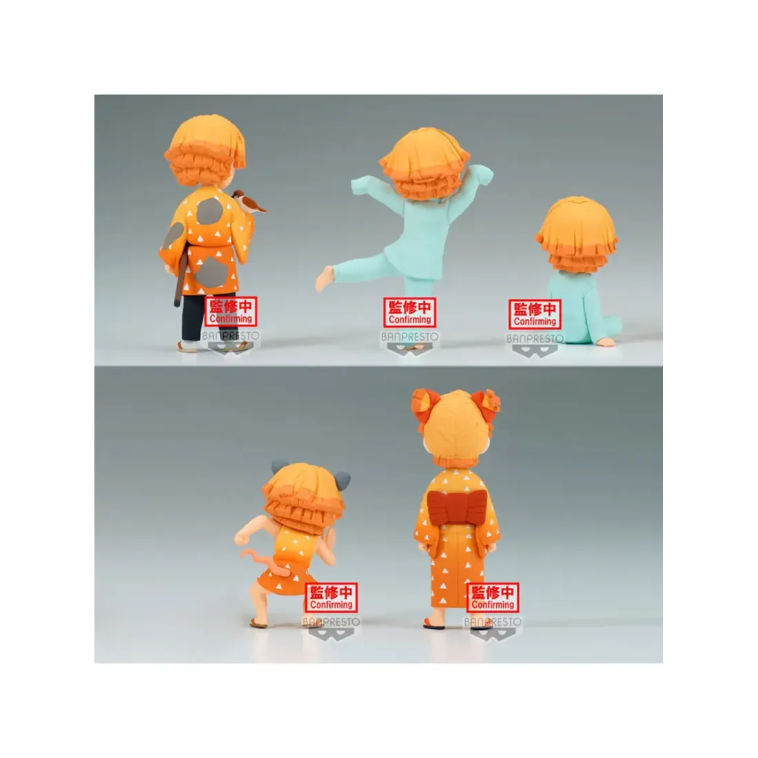 Фигурка Аниме Клинок рассекающий демонов WCF Zenitsu 7см 1шт. BP18772