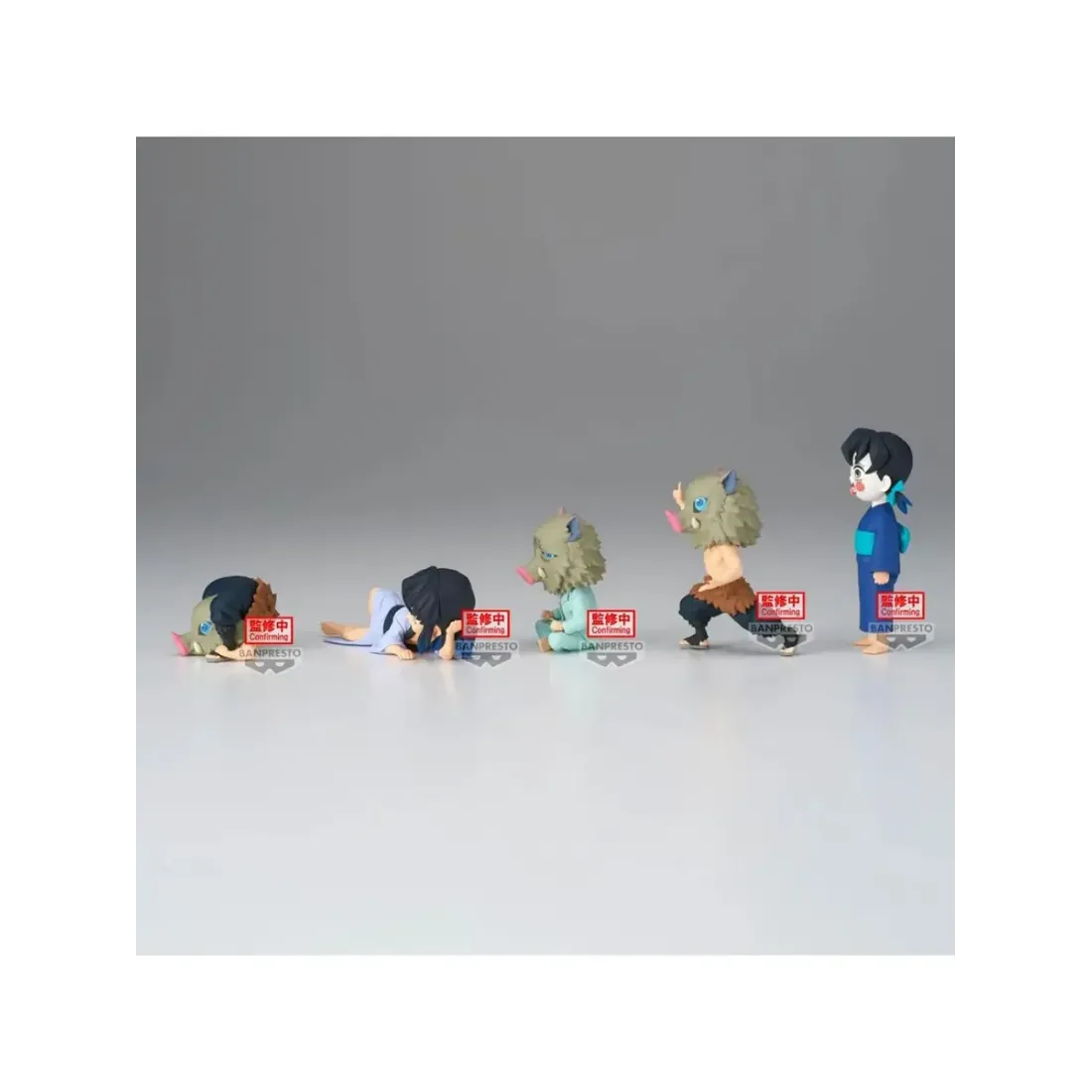 Фигурка Аниме Клинок рассекающий демонов WCF Inosuke 7см 1шт. BP19838