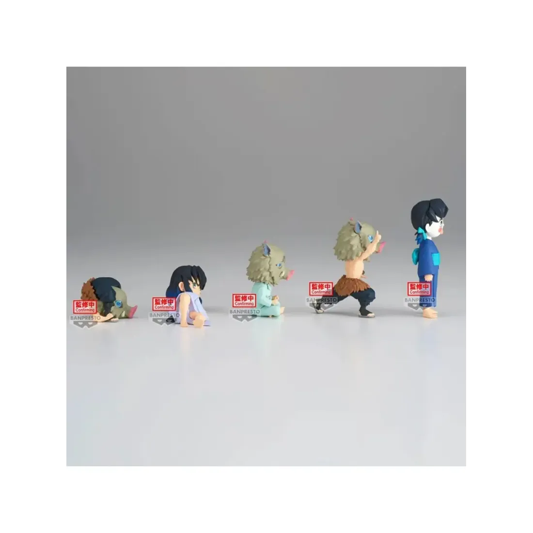 Фигурка Аниме Клинок рассекающий демонов WCF Inosuke 7см 1шт. BP19838