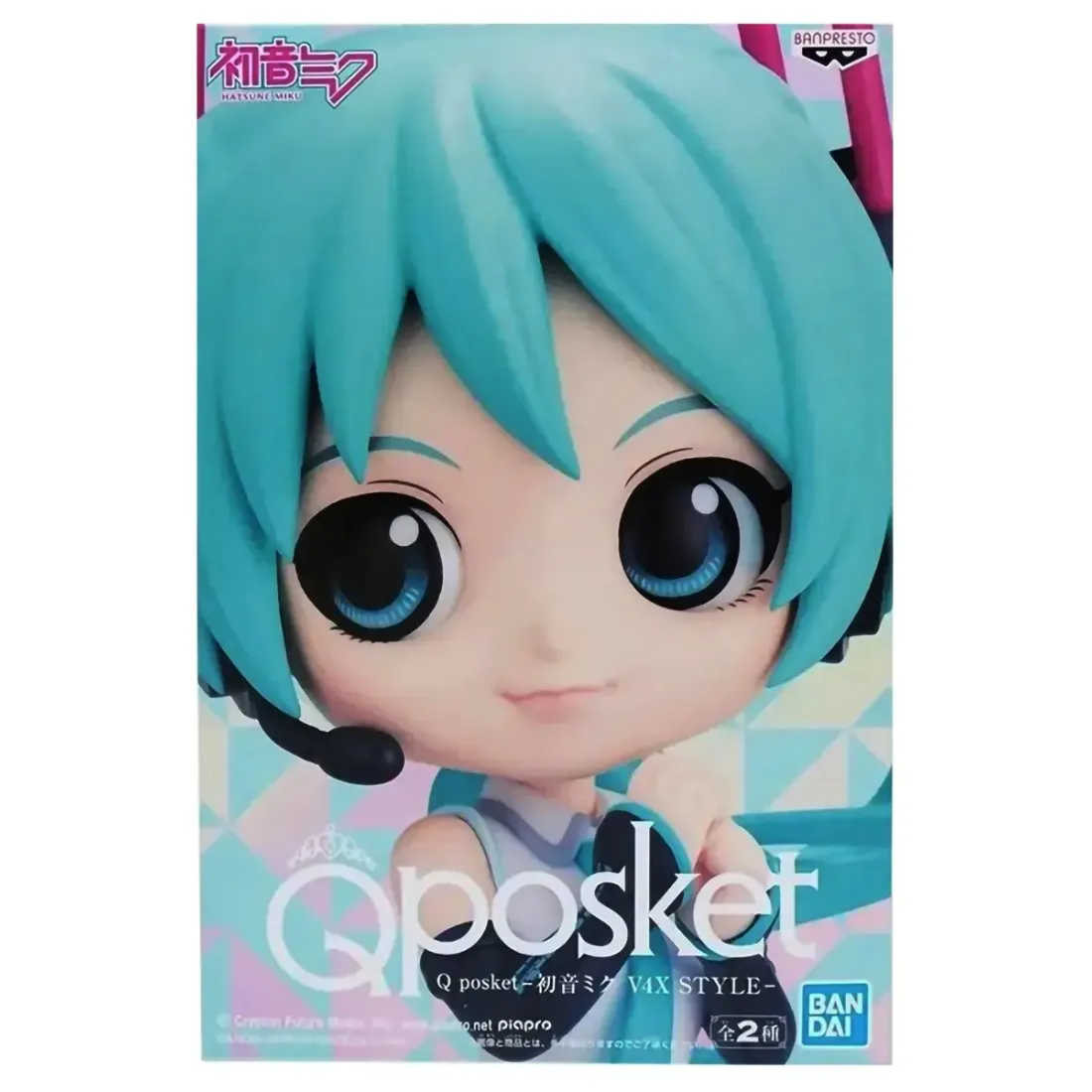Фигурка Аниме Q Posket Hatsune Miku V4X A 14см BP18911P