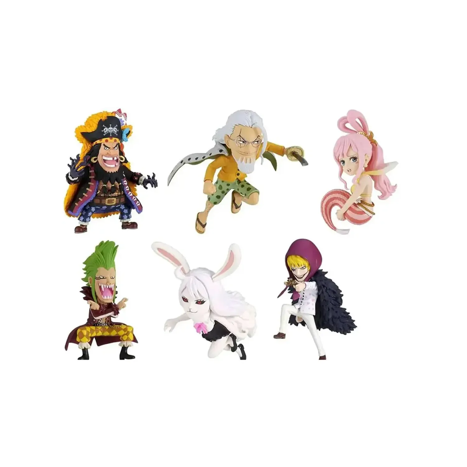 Фигурка Аниме Ван Пис WCF Great Pirates 7см 1шт. BP18479