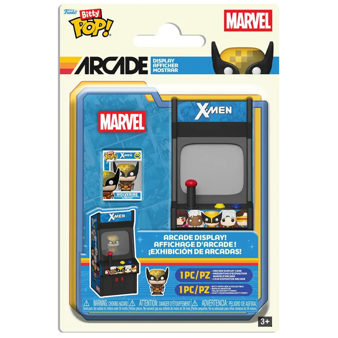 Набор Funko Bitty POP! Arcade Marvel X-Men Wolverine 91395
