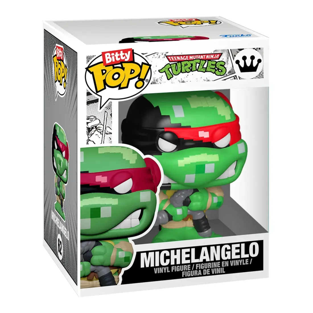 Набор Funko Bitty POP! Arcade TMNT Michelangelo 90116