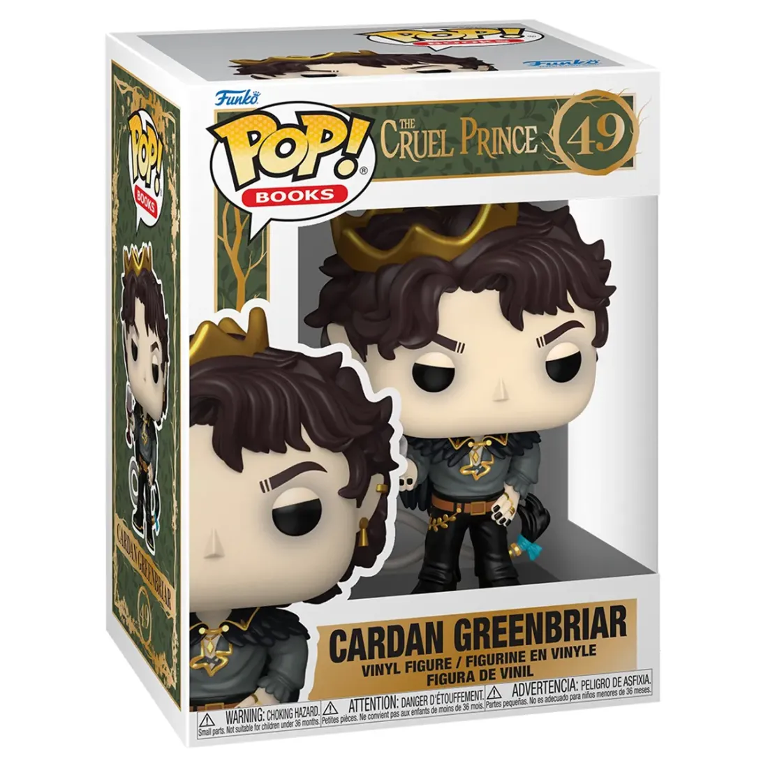 Фигурка Funko POP! Books The Cruel Prince Cardan Greenbriar (49) 91630