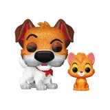 Фигурка Funko POP! Disney Oliver and Company Dodger with Oliver (DGLT) (Exc) (1705) 91909