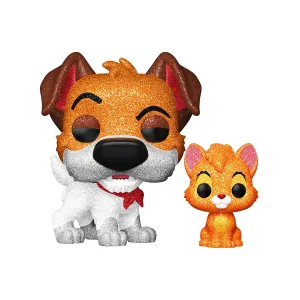 Фигурка Funko POP! Disney Oliver and Company Dodger with Oliver (DGLT) (Exc) (1705) 91909