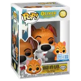 Фигурка Funko POP! Disney Oliver and Company Dodger with Oliver (DGLT) (Exc) (1705) 91909