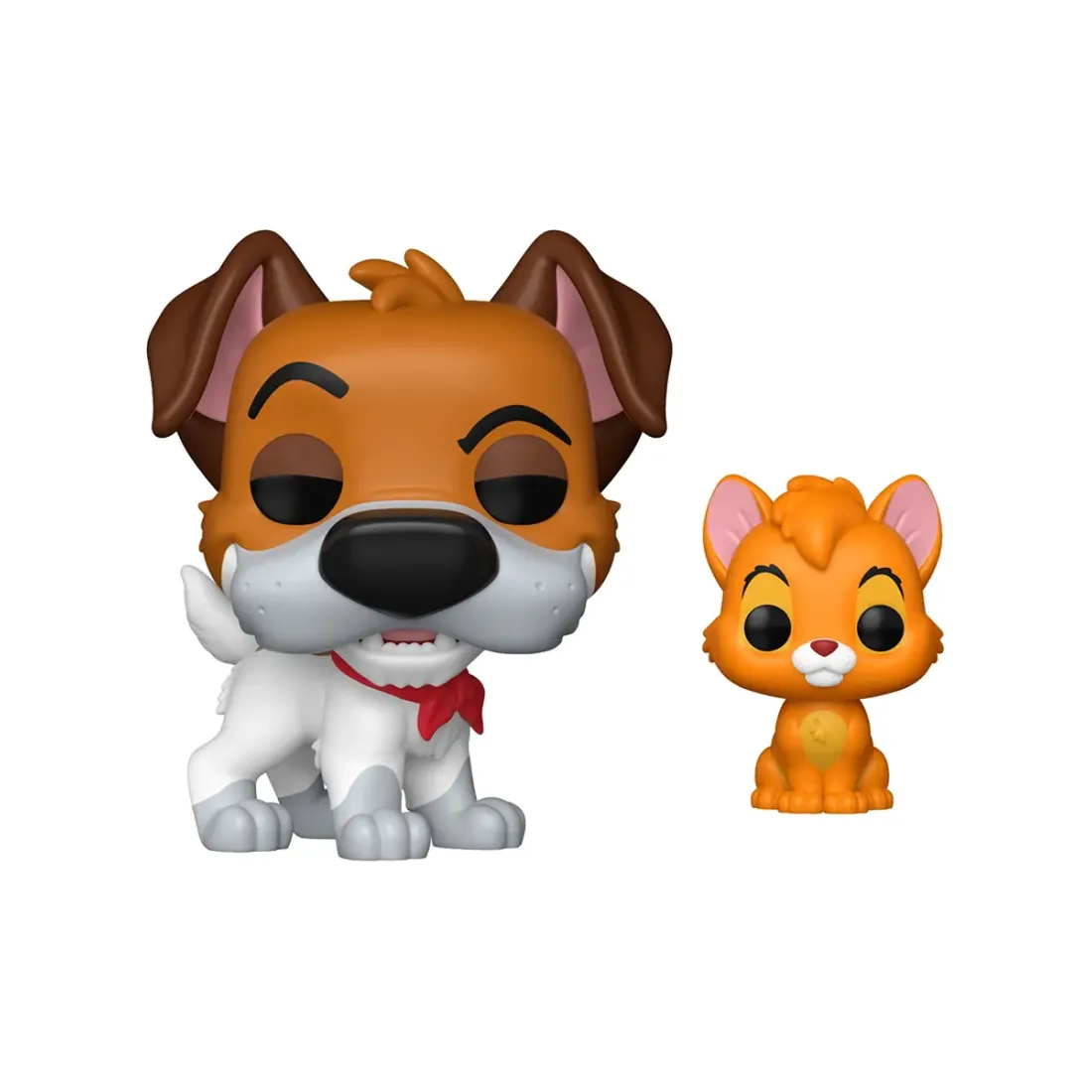 Фигурка Funko POP! Disney Oliver and Company Dodger with Oliver w/Chase (1705) 90329