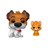 Фигурка Funko POP! Disney Oliver and Company Dodger with Oliver w/Chase (1705) 90329