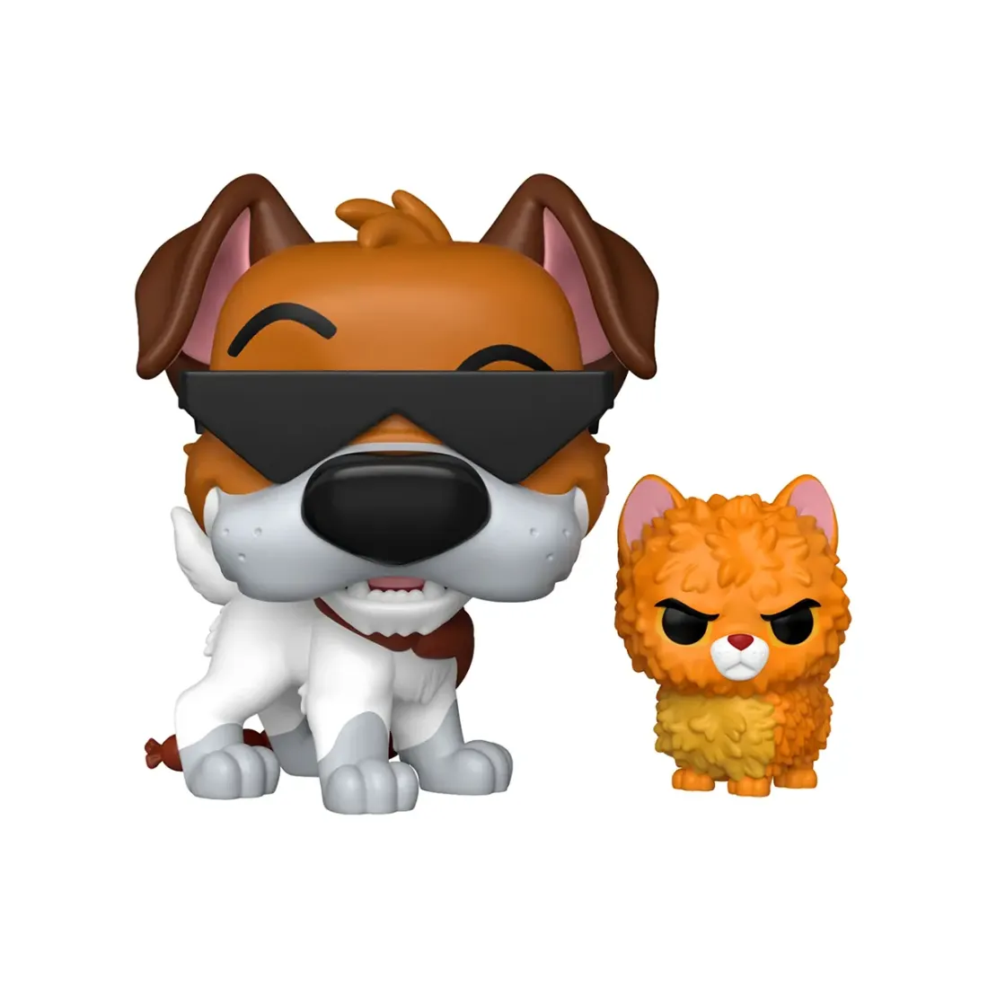 Фигурка Funko POP! Disney Oliver and Company Dodger with Oliver w/Chase (1705) 90329