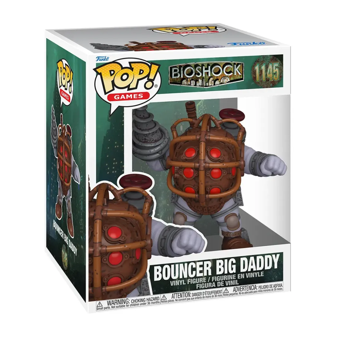Фигурка Funko POP! Games Bioshock Bouncer Big Daddy 6" (1145) 90832