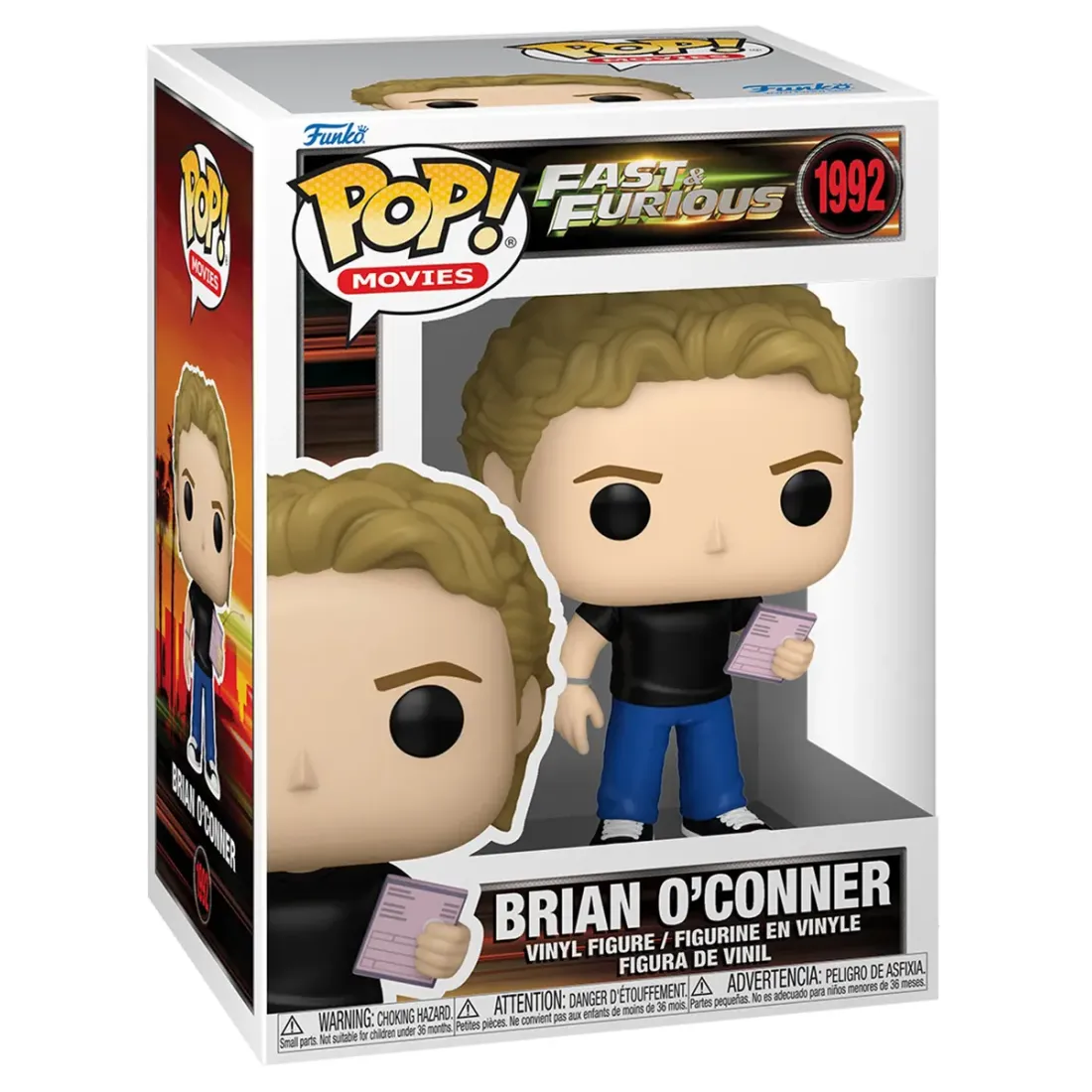 Фигурка Funko POP! Movies Fast & Furious Brian O\'Conner (1992) 90491