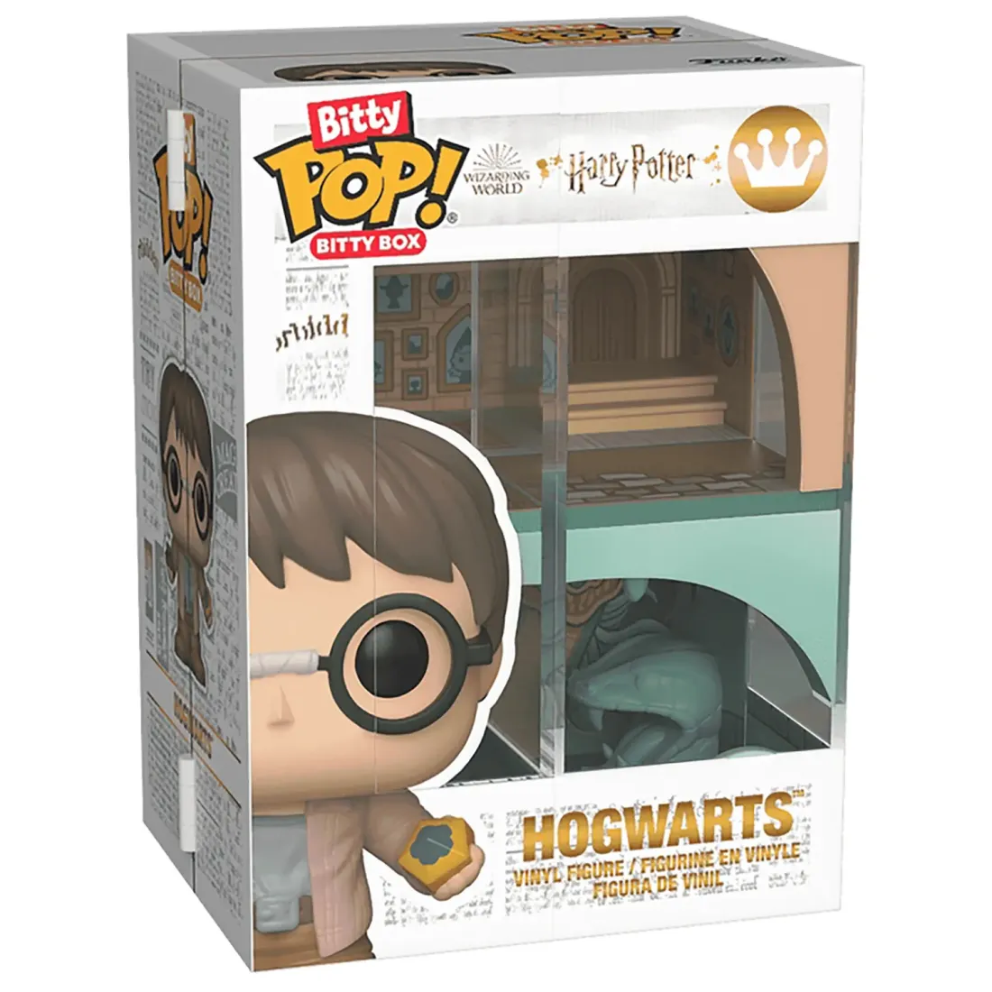 Набор Funko Bitty POP! Bitty Box Harry Potter Hogwarts Castle +2 Bitty POP! Harry+Ron 85533