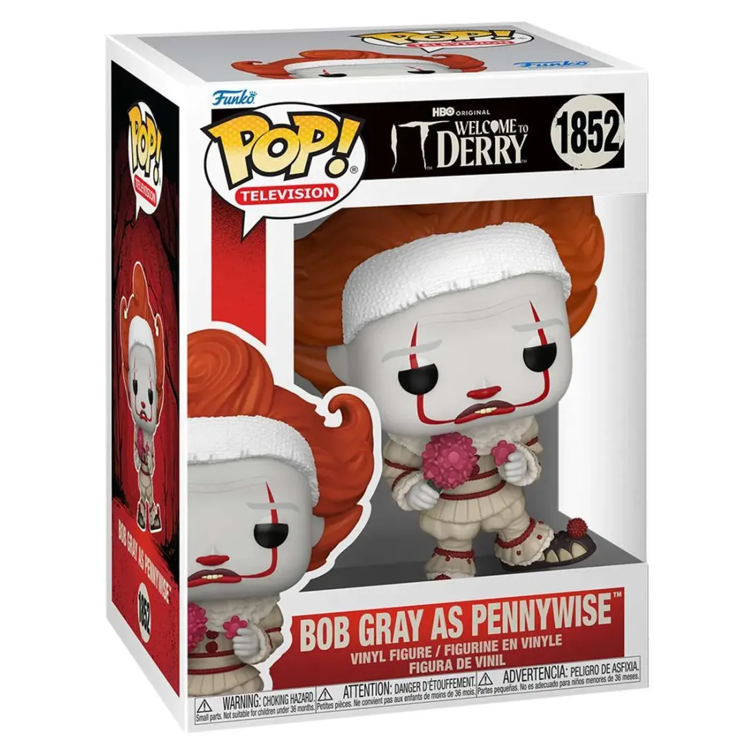 Фигурка Funko POP! TV IT Welcome to Derry Bob Gray as Pennywise (1852) 90278