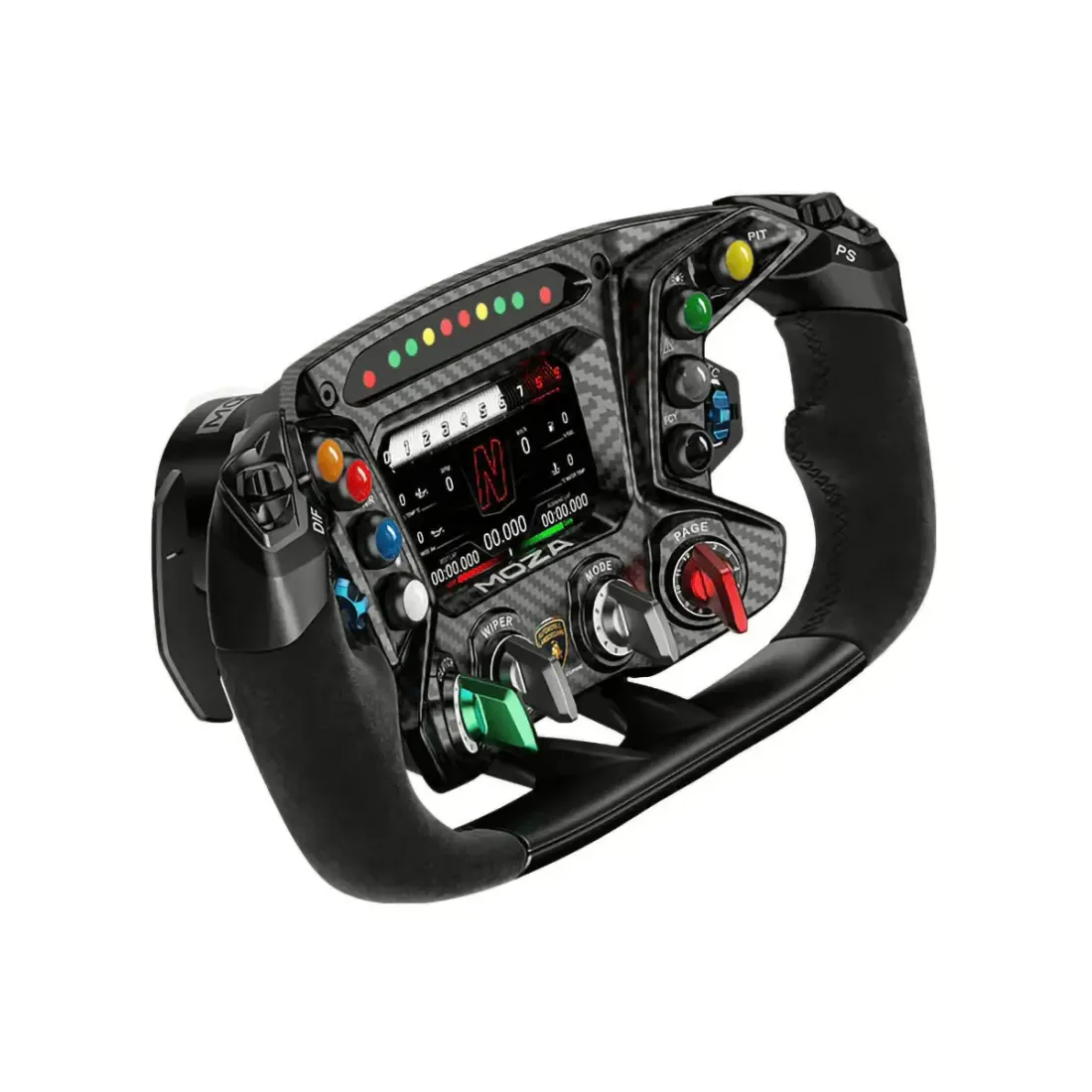 Съемное рулевое колесо MOZA Lamborghini Essenza SCV12 Sim-Racing Steering Wheel RS070