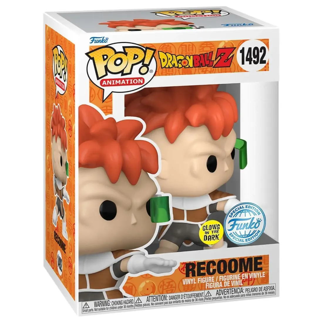 Фигурка Funko POP! Animation Dragon Ball Z S10 Recoome (GW) (Exc) (1492) 71568