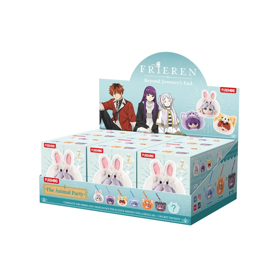 Фигурка плюшевая в ассортименте Фрирен 1 шт Blind Box 2526