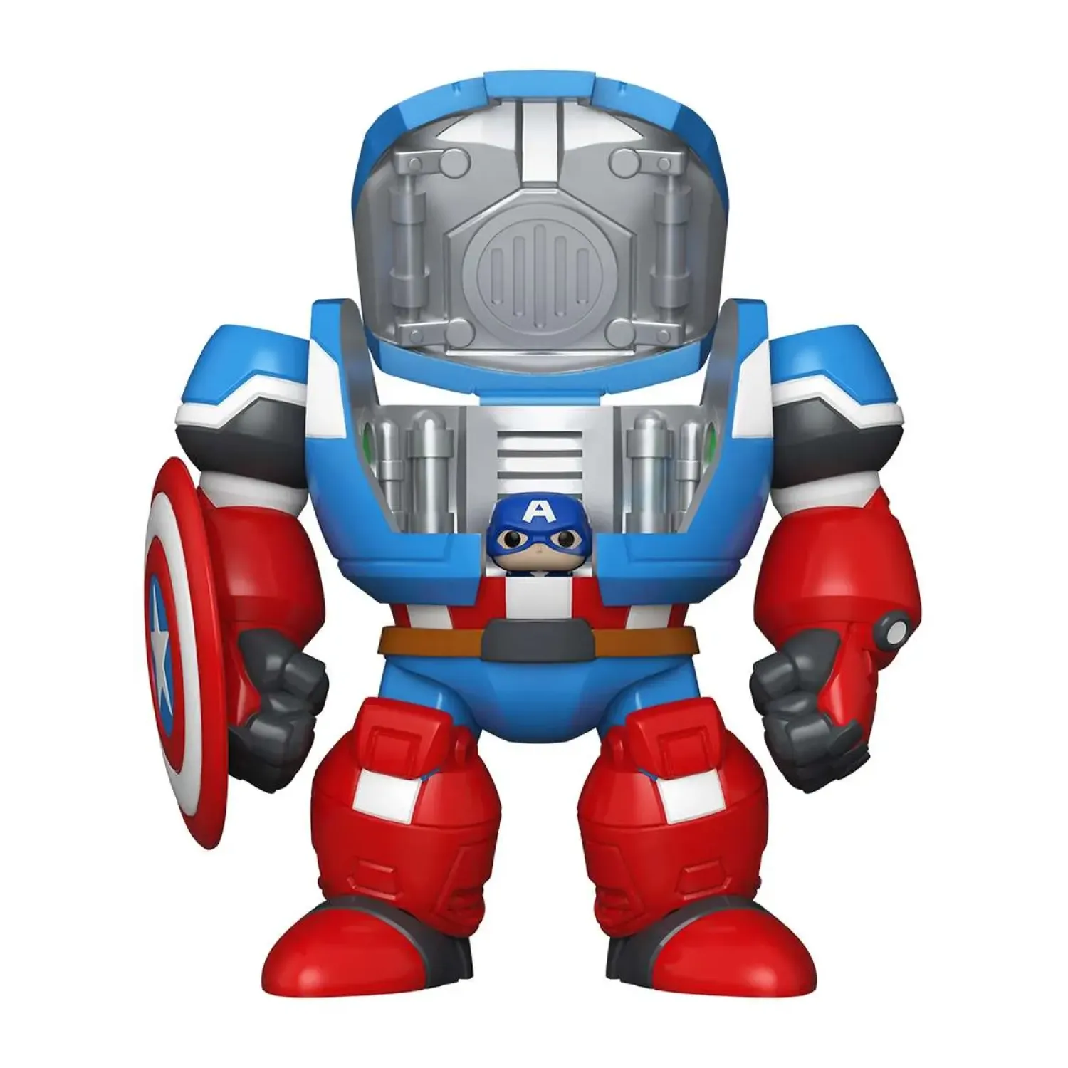Набор Funko Bitty POP! Bitty Bot Marvel What If Captain America Mech with Captain America 91388