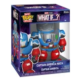 Набор Funko Bitty POP! Bitty Bot Marvel What If Captain America Mech with Captain America 91388