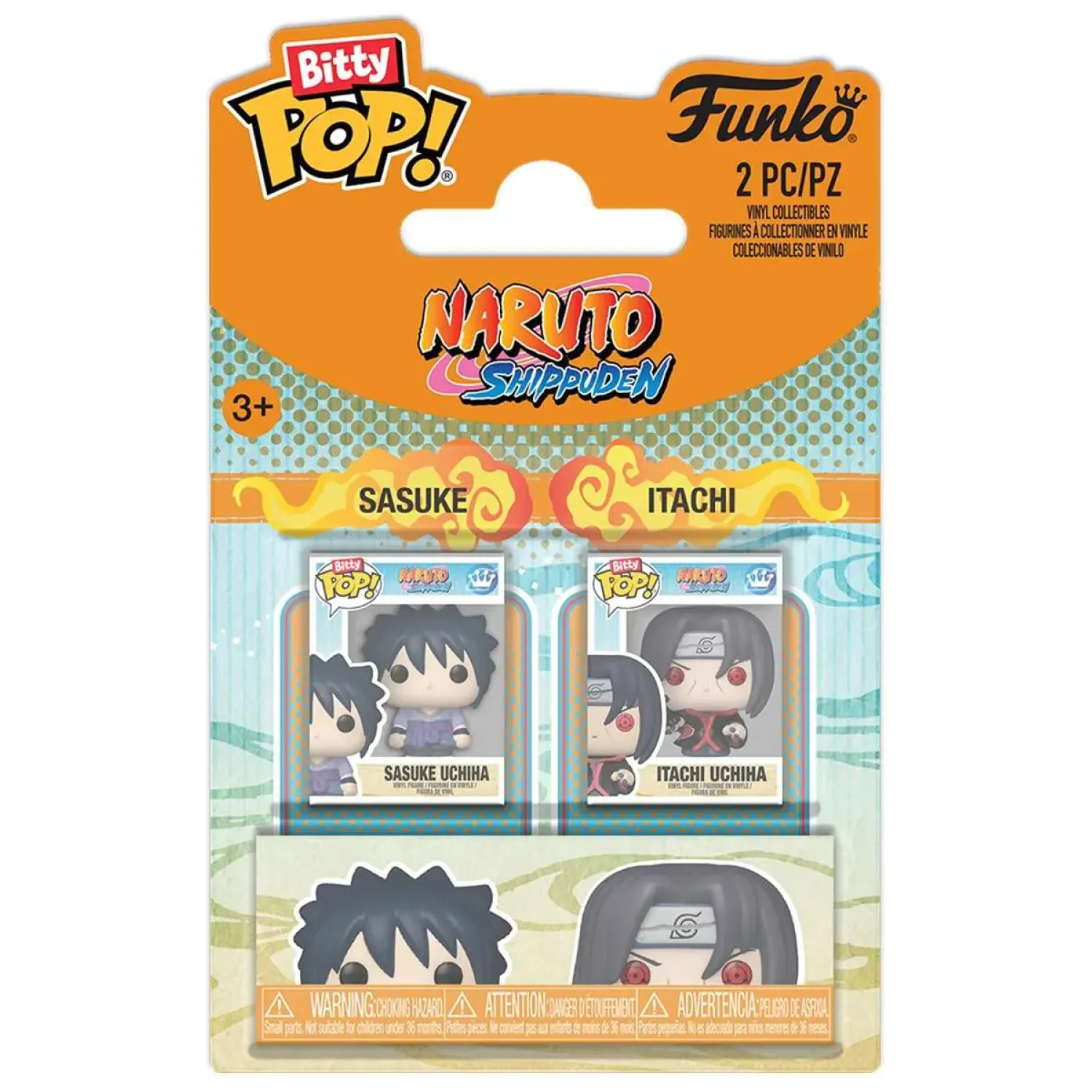 Набор Funko Bitty POP! Naruto Shippuden Sasuke & Itachi (Exc) 2шт 92843