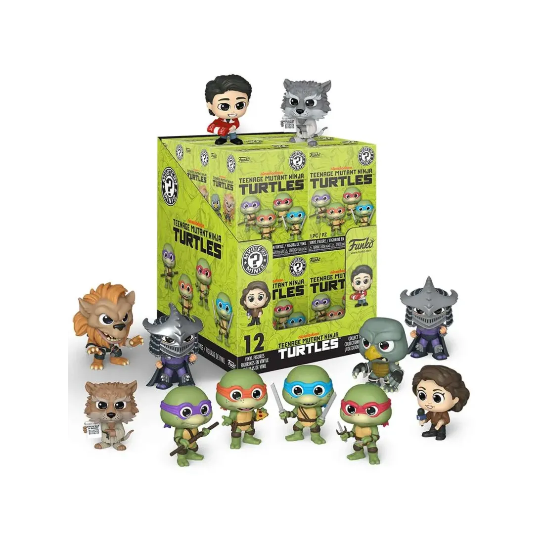 Фигурка Funko Mystery Minis TMNT 2 1 штука в ассортименте (из 12) 89634
