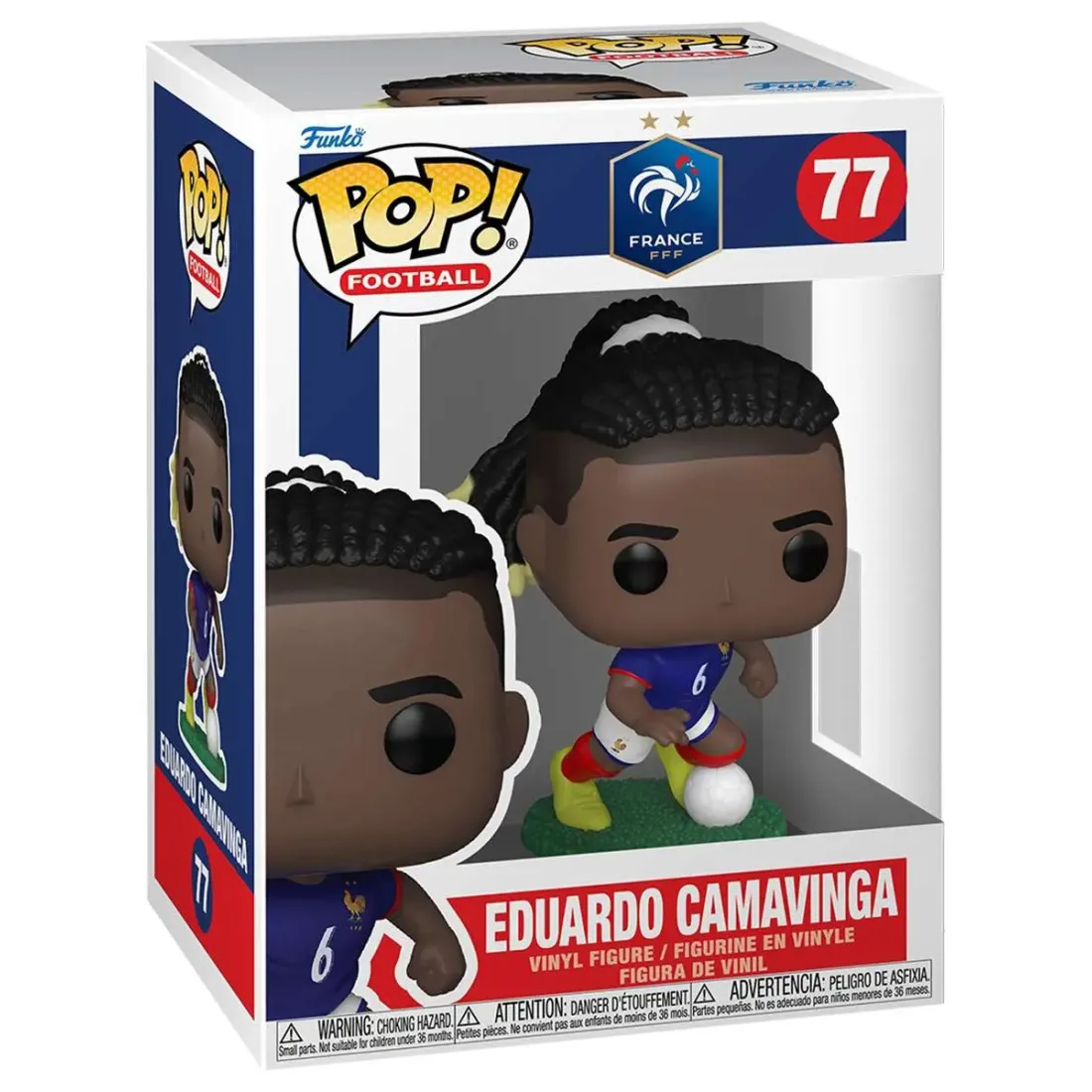 Фигурка Funko POP! Football France Eduardo Camavinga (77) 92729