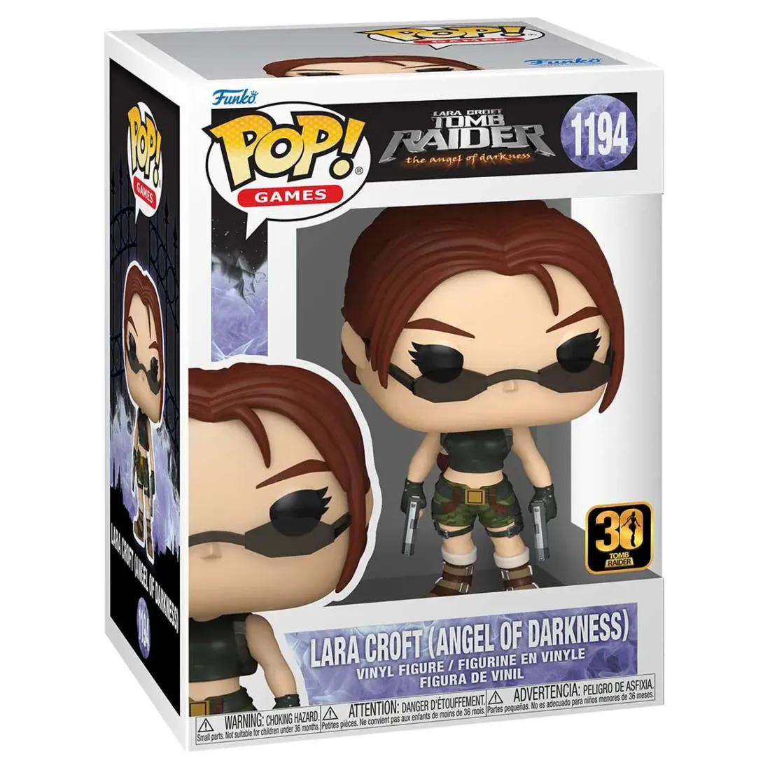 Фигурка Funko POP! Games Tomb Raider Lara Croft (Angel of Darkness) (1194) 90840