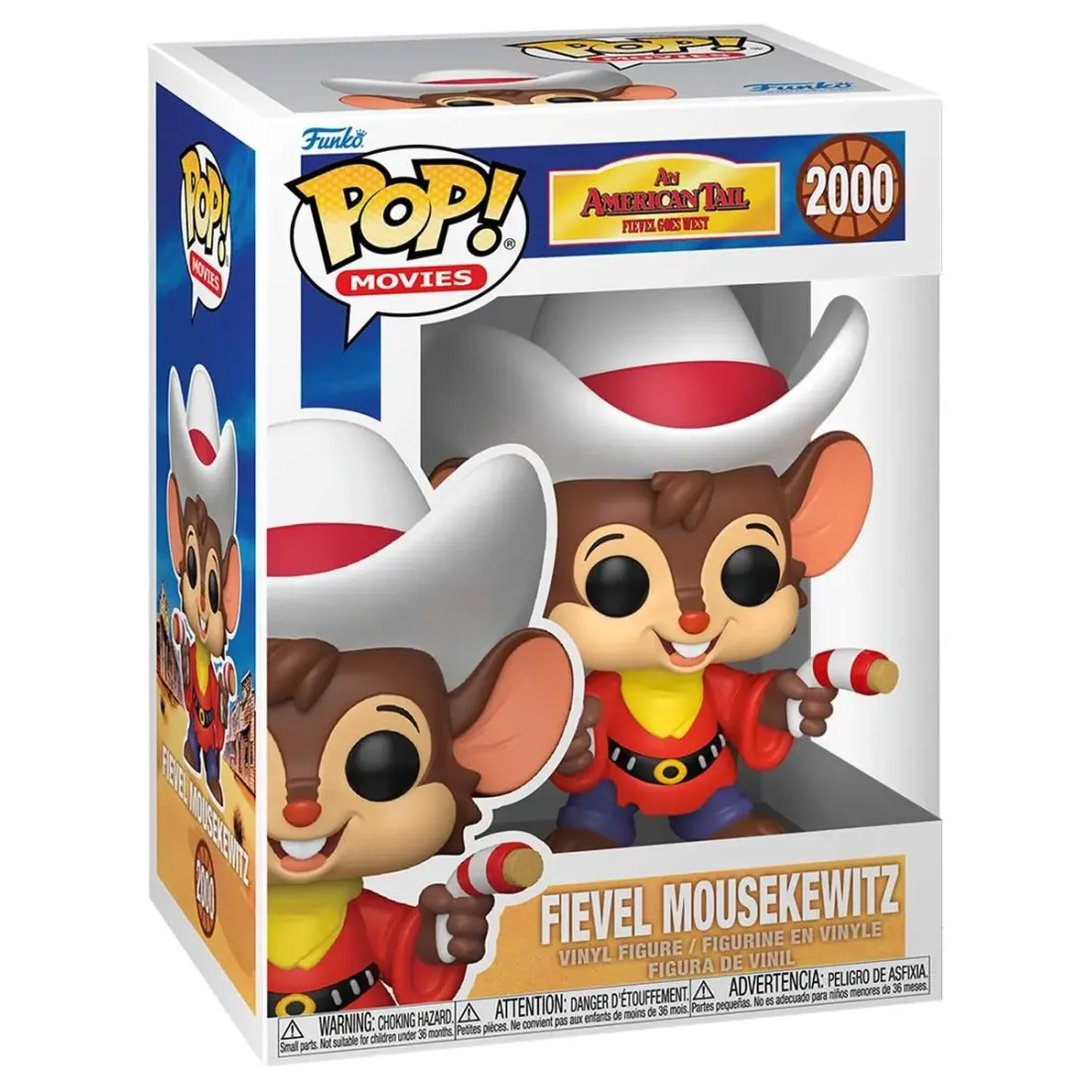 Фигурка Funko POP! Movies American Tail 2 Fievel Mousekewitz (2000) 90332