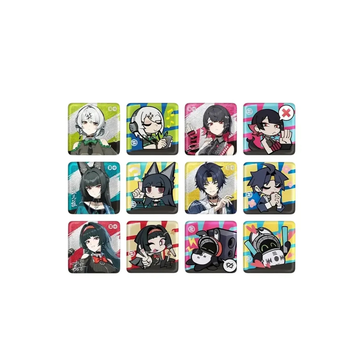 Значок Zenless Zone Zero 25 fes Garden Series Blind Box 1шт. 6942421173984