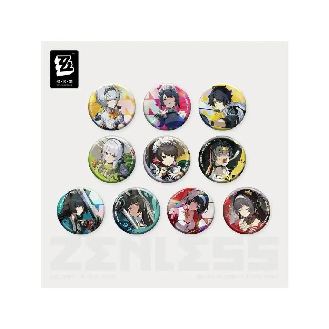 Значок Zenless Zone Zero PROXY Blind Box 1шт. 6942421169529