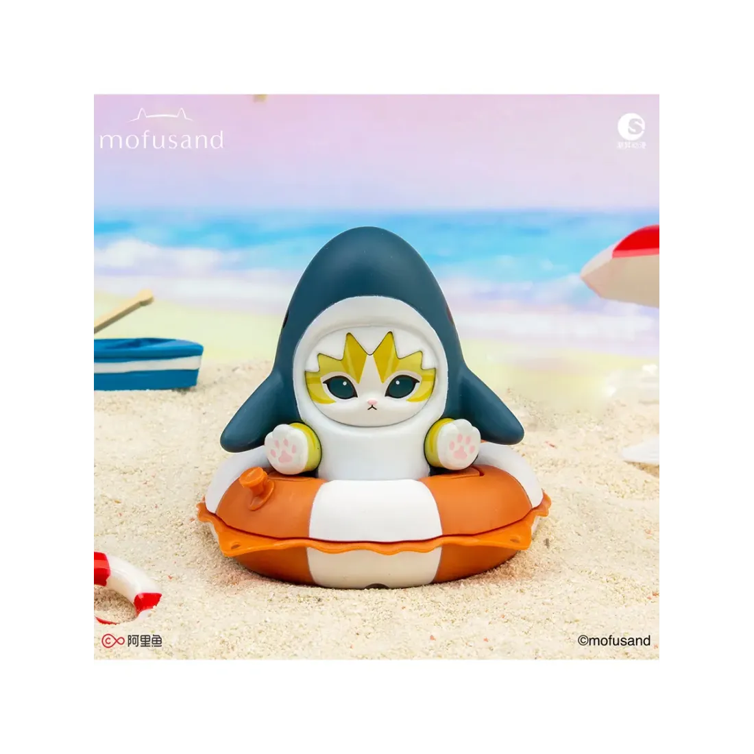 Фигурка Mofusand Swimming Ring Series 1 шт blind box MF-250620