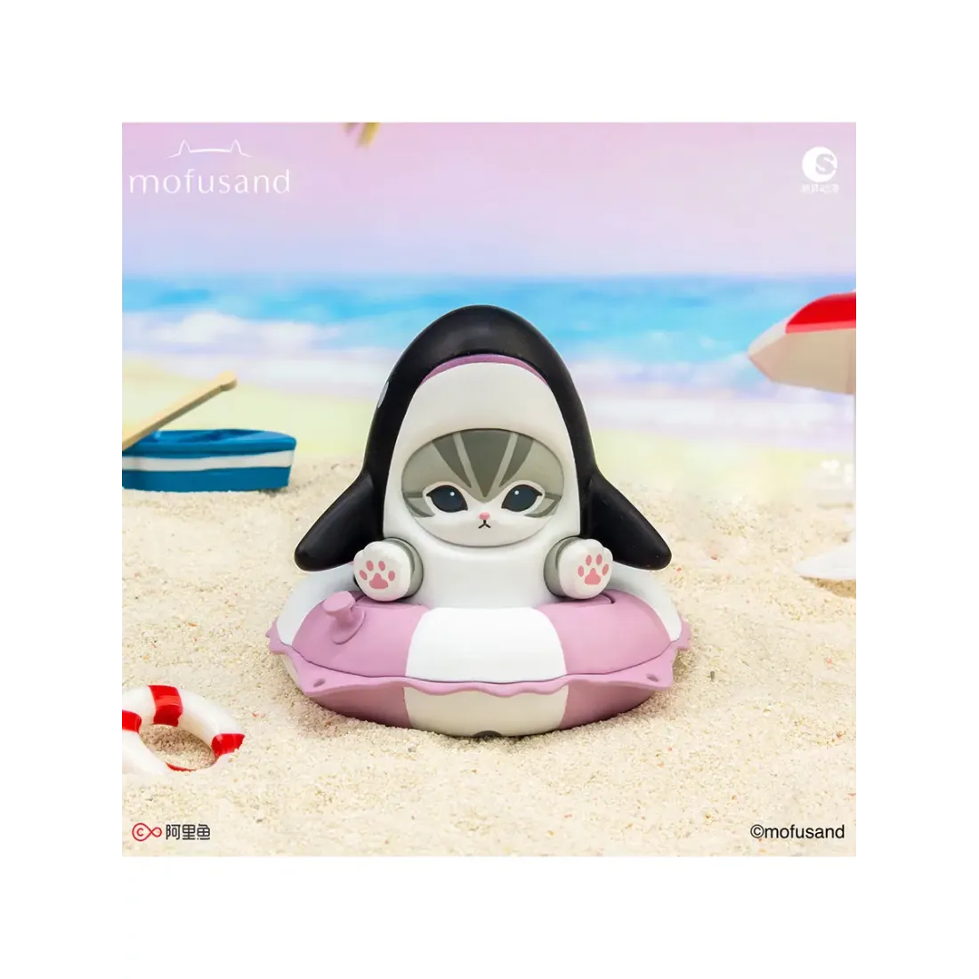 Фигурка Mofusand Swimming Ring Series 1 шт blind box MF-250620