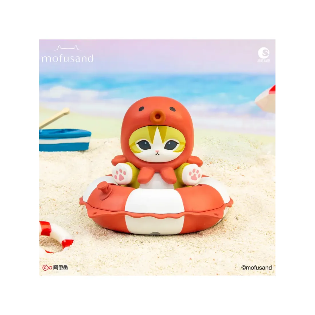 Фигурка Mofusand Swimming Ring Series 1 шт blind box MF-250620