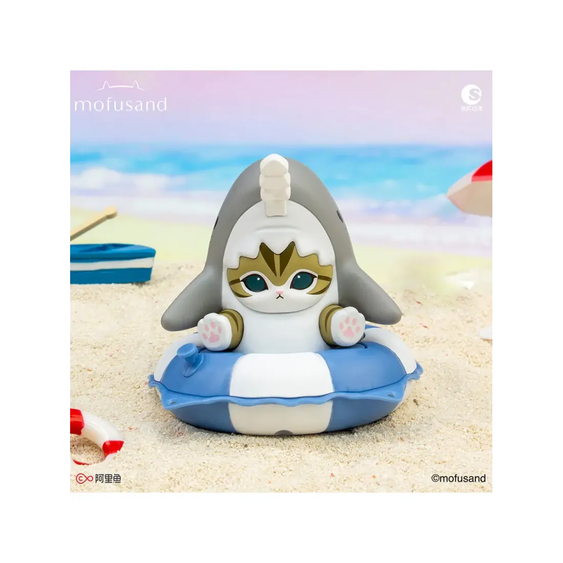 Фигурка Mofusand Swimming Ring Series 1 шт blind box MF-250620
