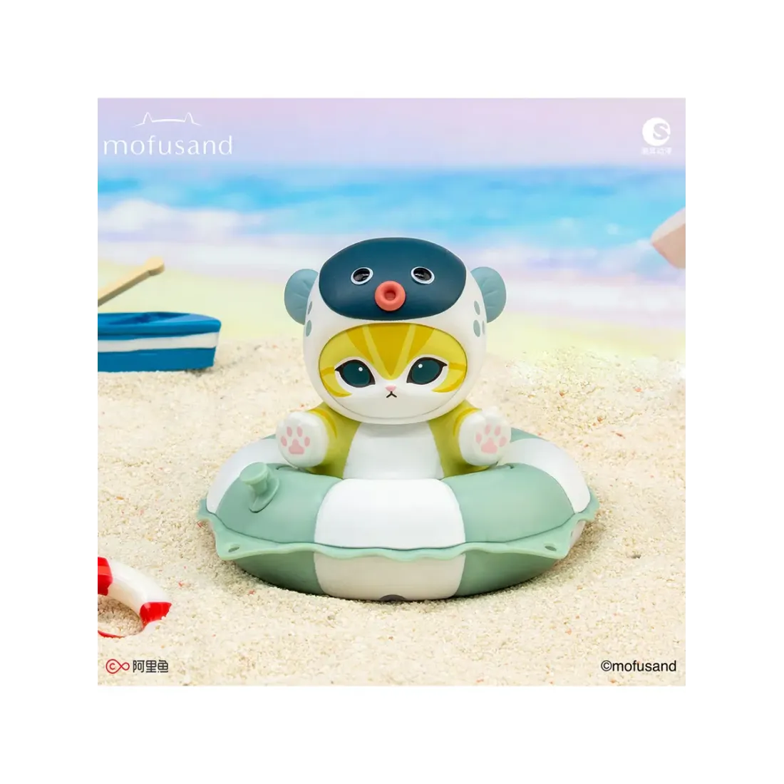 Фигурка Mofusand Swimming Ring Series 1 шт blind box MF-250620