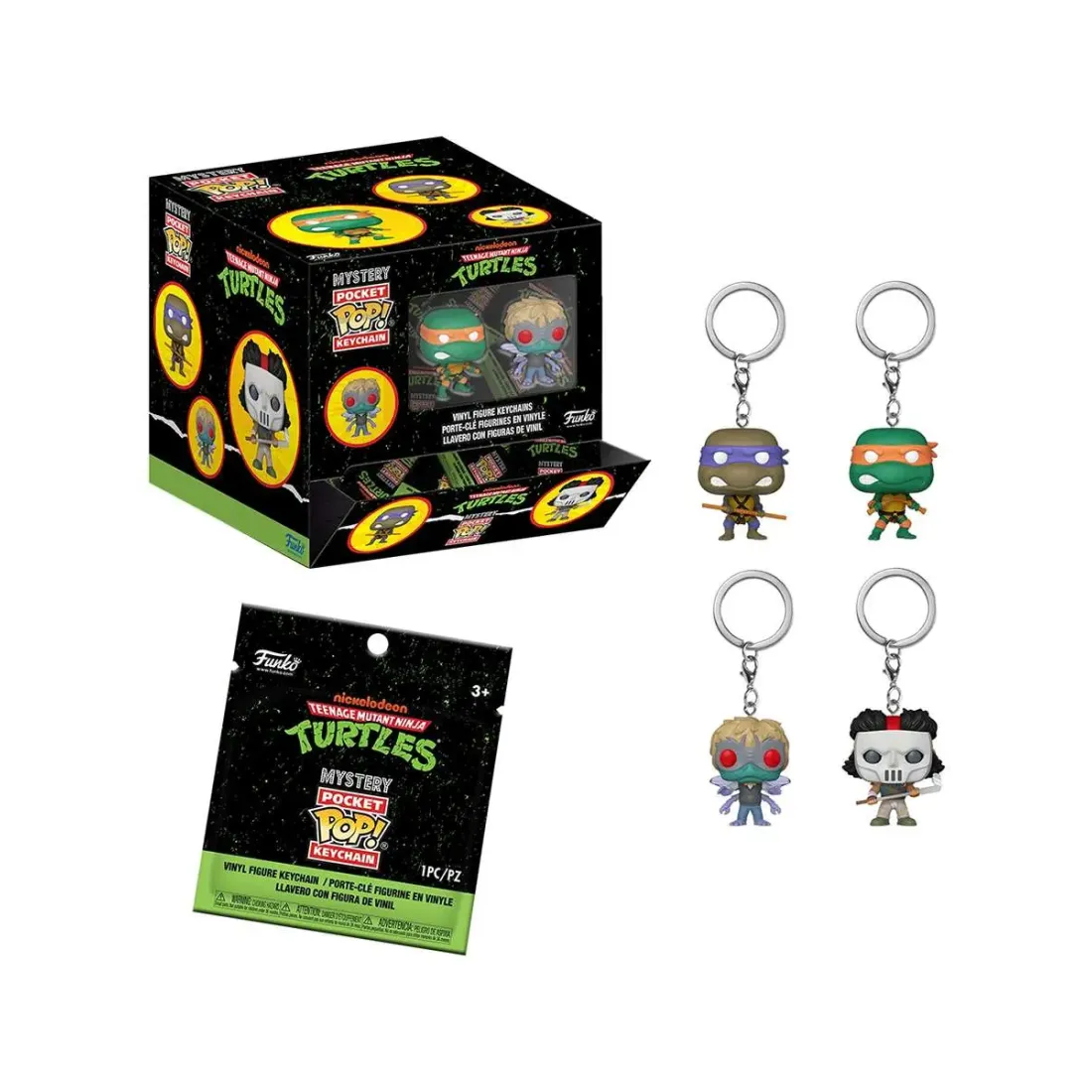 Брелок Funko Pocket POP! TMNT 1 штука в ассортименте (из 4) 88297