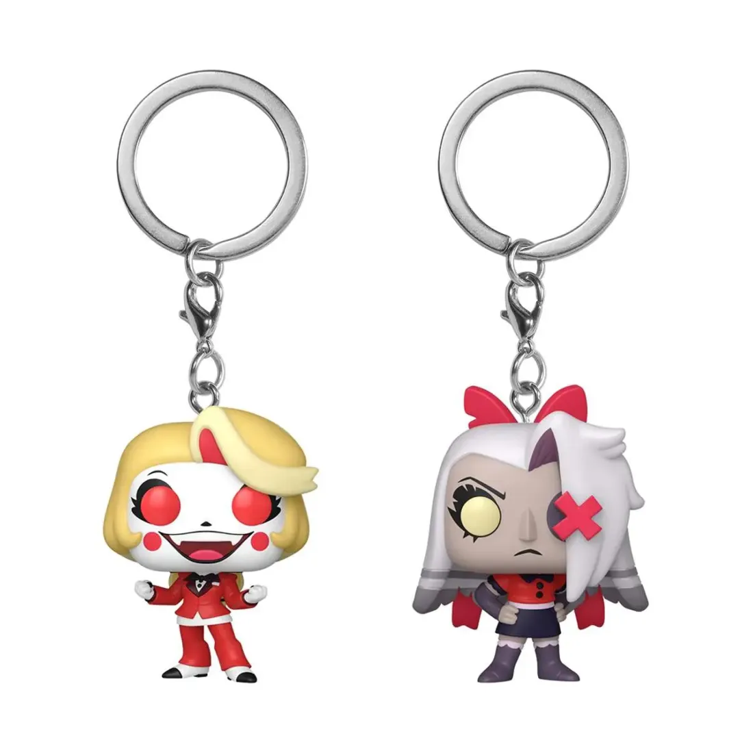 Набор брелоков Funko Pocket POP! Hazbin Hotel Charlie & Vaggie (Exc) 2шт 92005